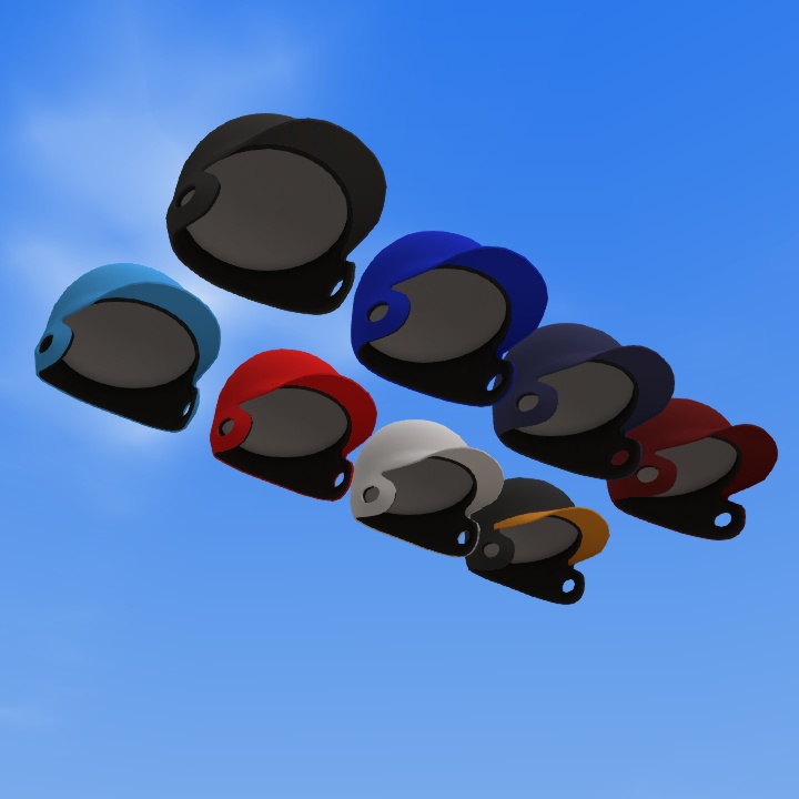 野球ヘルメット(FBXモデル)