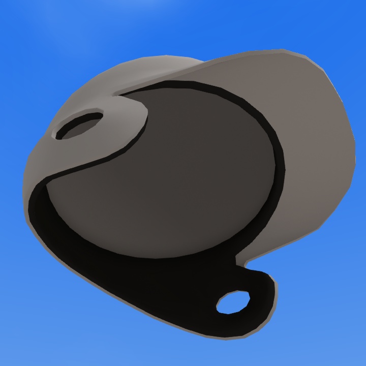 野球ヘルメット(FBXモデル)