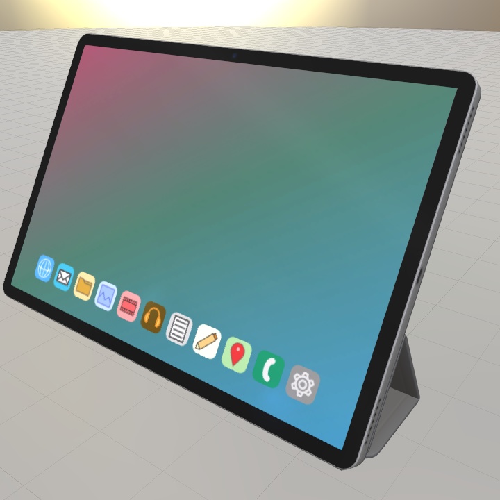 PCタブレット(FBX・GLB)