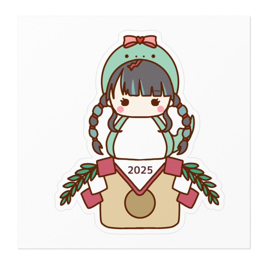 2025お正月ステッカー