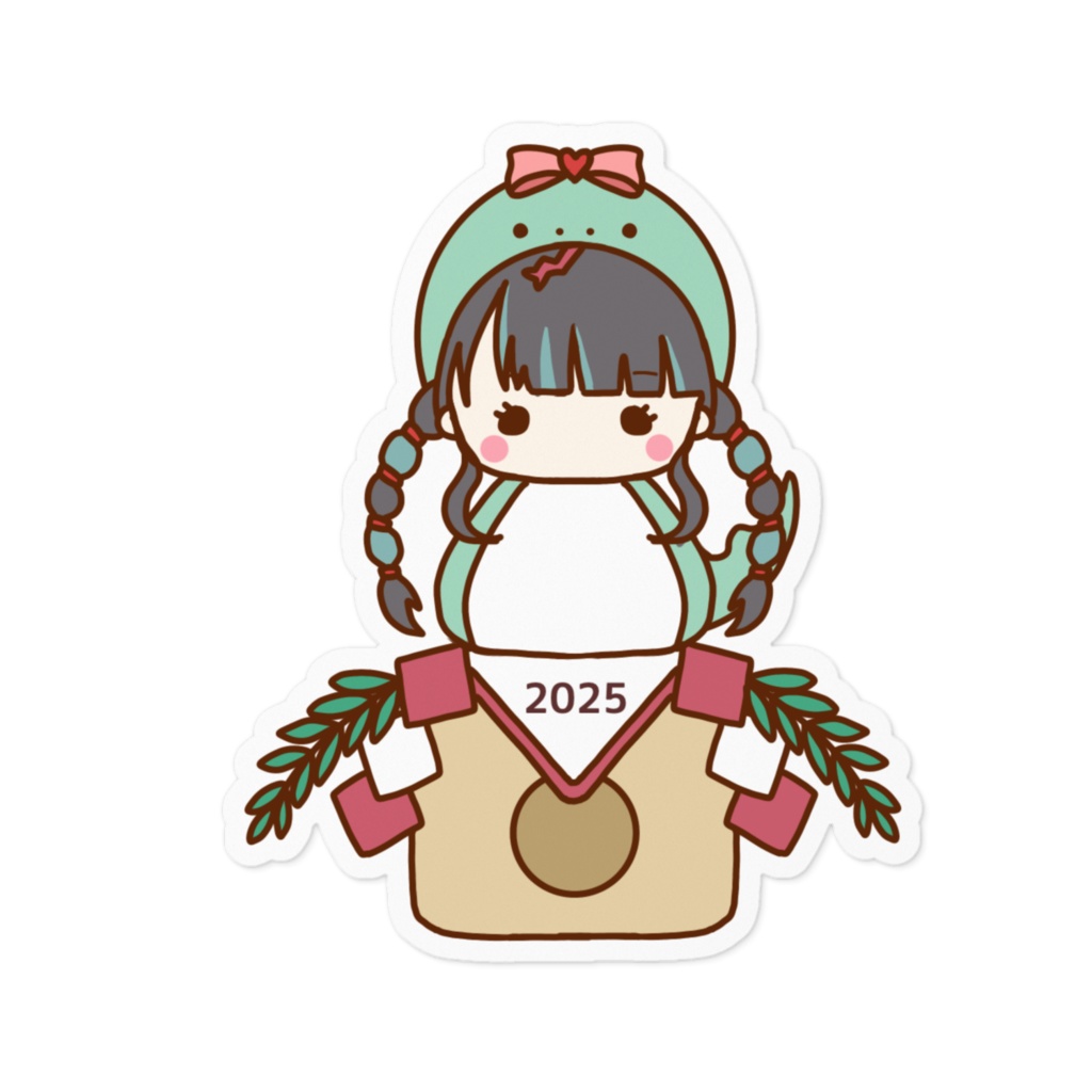 2025お正月ステッカー