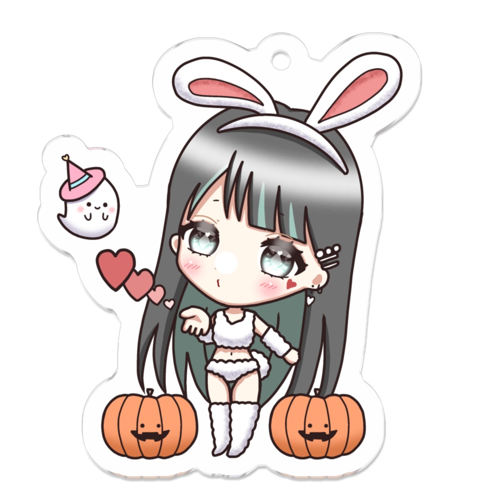 2025ハロウィンアクキー バニー