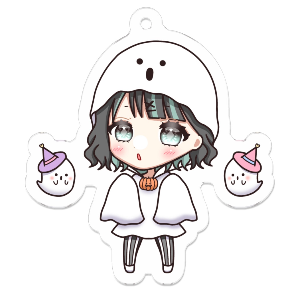 2025ハロウィンアクキー おばけ
