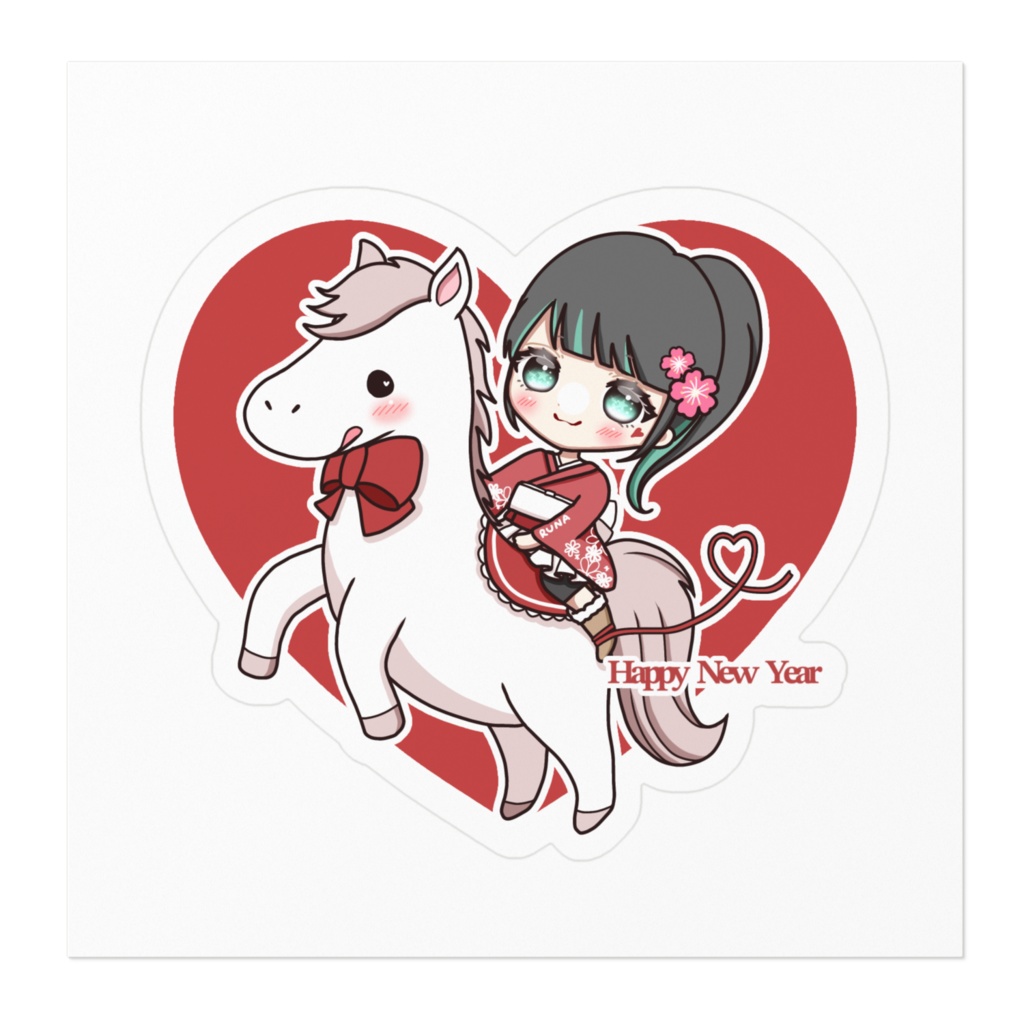 2026お正月ステッカー