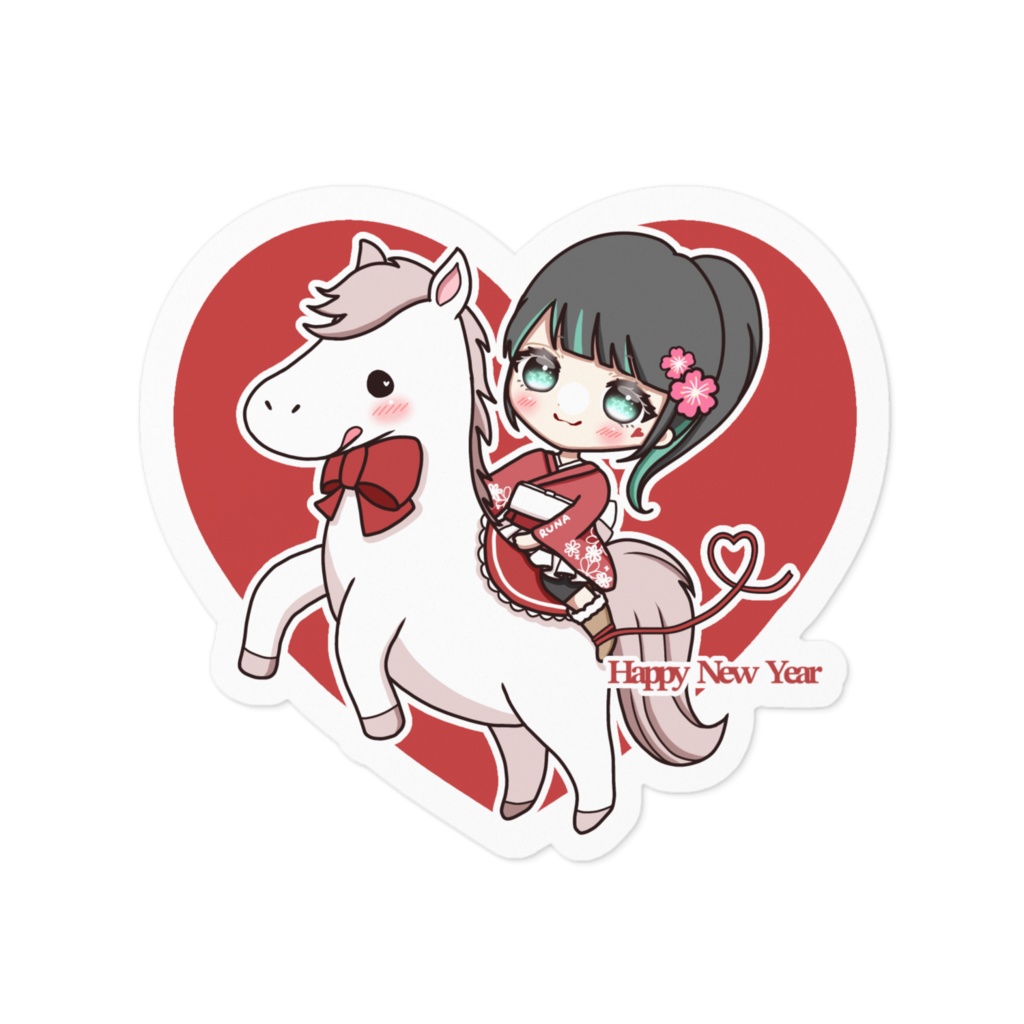 2026お正月ステッカー