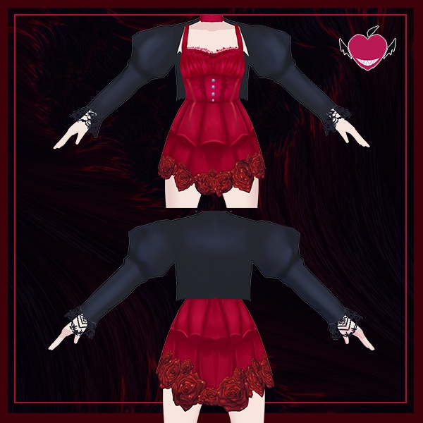 【VRoidテクスチャ】Oblivion Bolero - オブリビオン・ボレロ