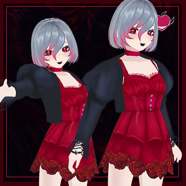 【VRoidテクスチャ】Oblivion Bolero - オブリビオン・ボレロ