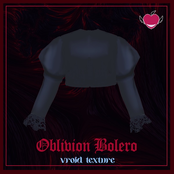 【VRoidテクスチャ】Oblivion Bolero - オブリビオン・ボレロ