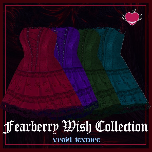 【VRoidテクスチャ】FEARBERRY Wish Collection - FEARBERRY ウィッシュ・コレクション