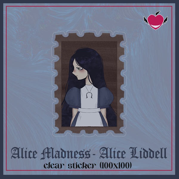 Alice Madness Default Postcard Stamp