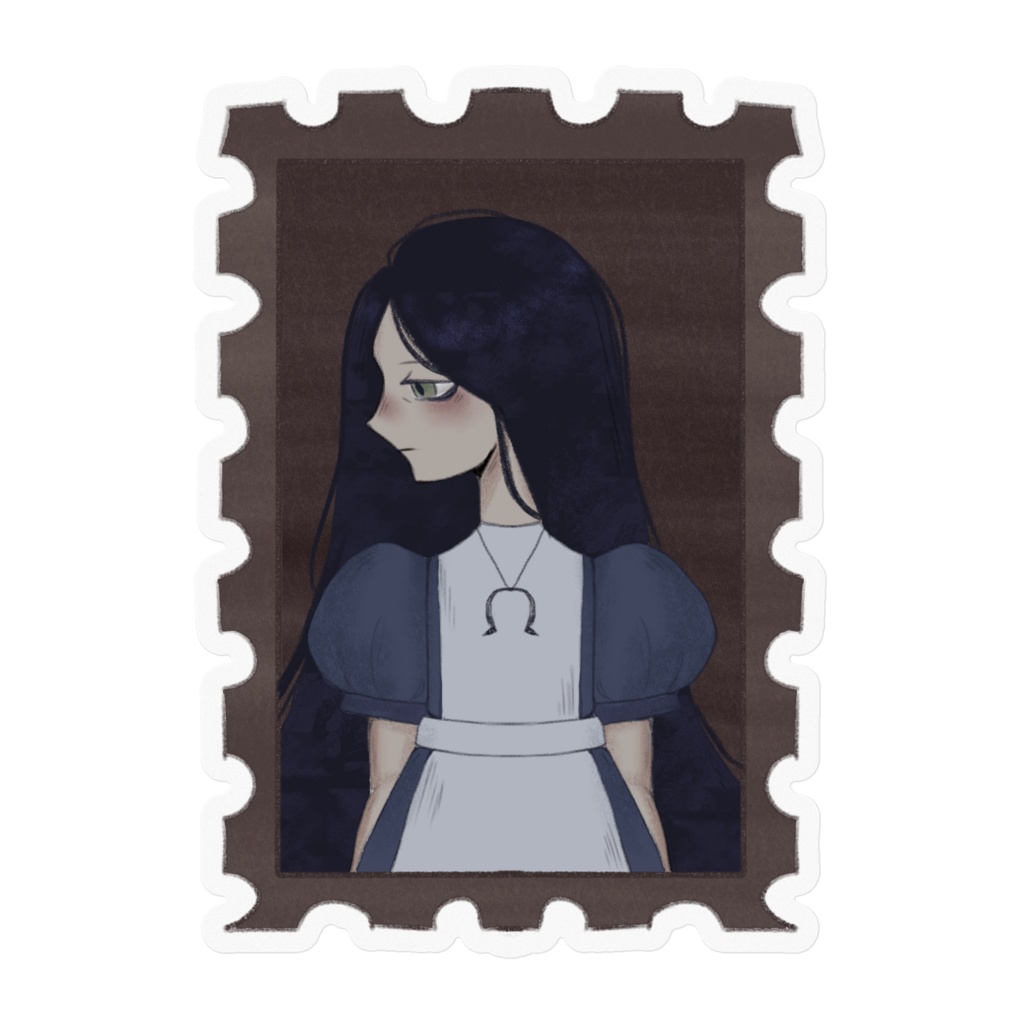 Alice Madness Default Postcard Stamp