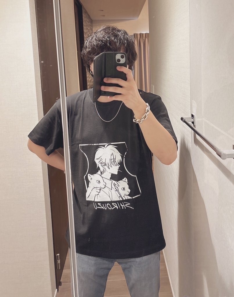 SHIROUZUプリントT 半袖