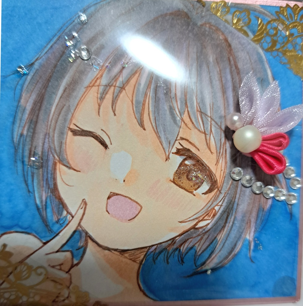 美穂　豆色紙