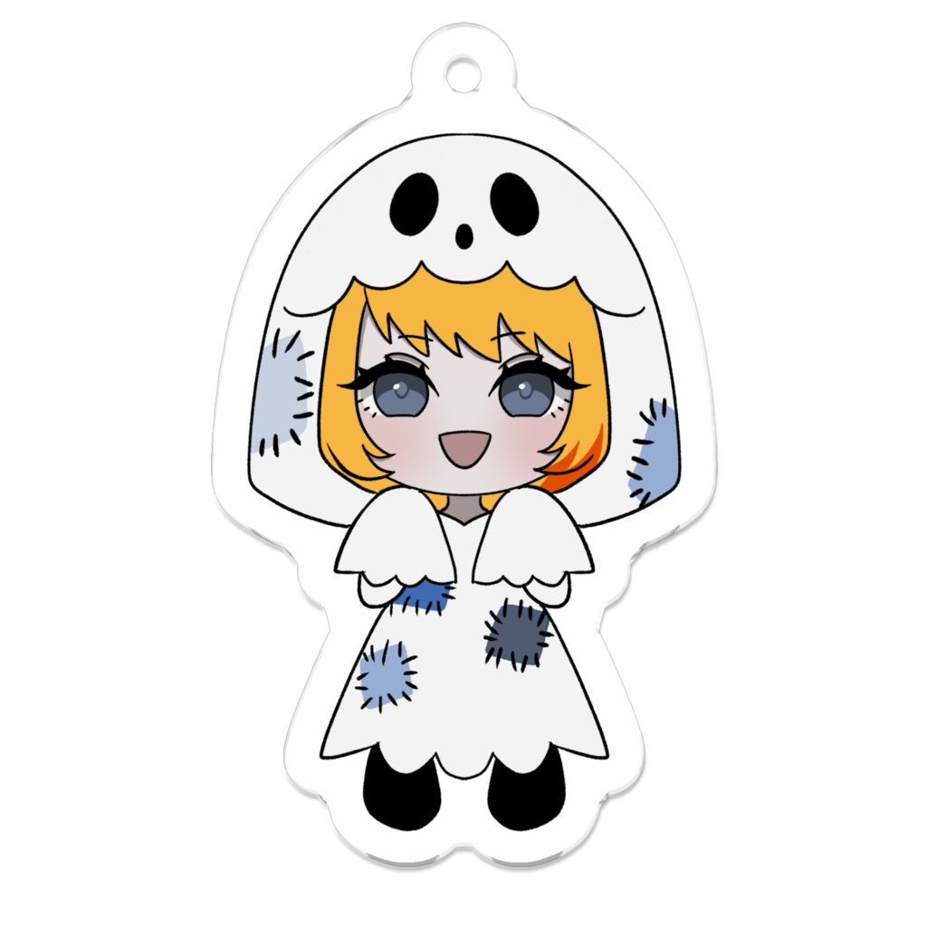 moecoおばけアクキー