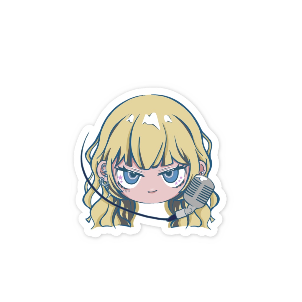 moecoステッカー