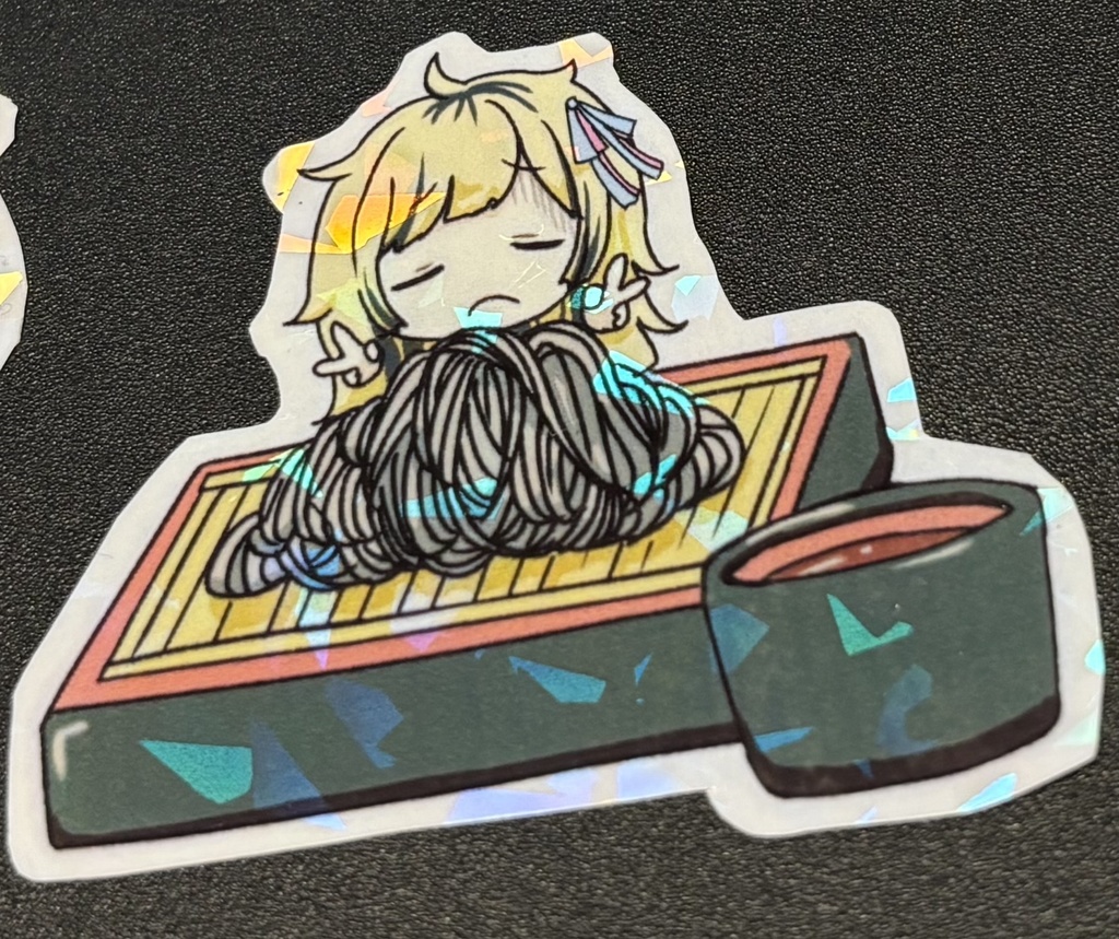 moecoキラキラステッカー