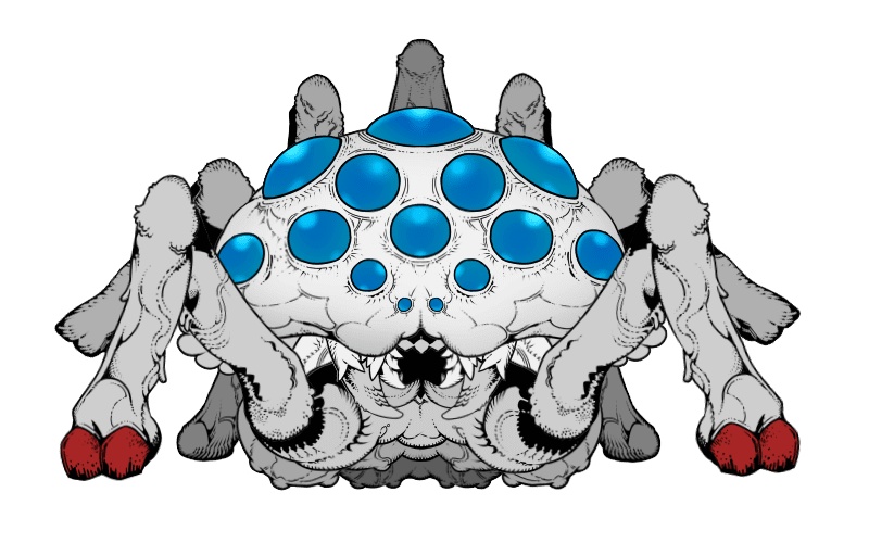 【動く神話生物】アイホート【APNG】