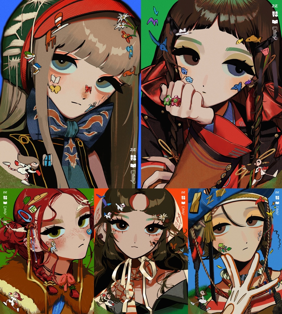 ’LIDOT’ DEBUT TEASER POSTCARD SET