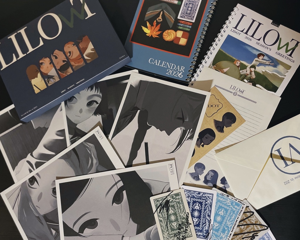 LIDOT 2026 VALUE SET -'LILOWT'+'LIDOT ARCHIVES'+Special Postcard