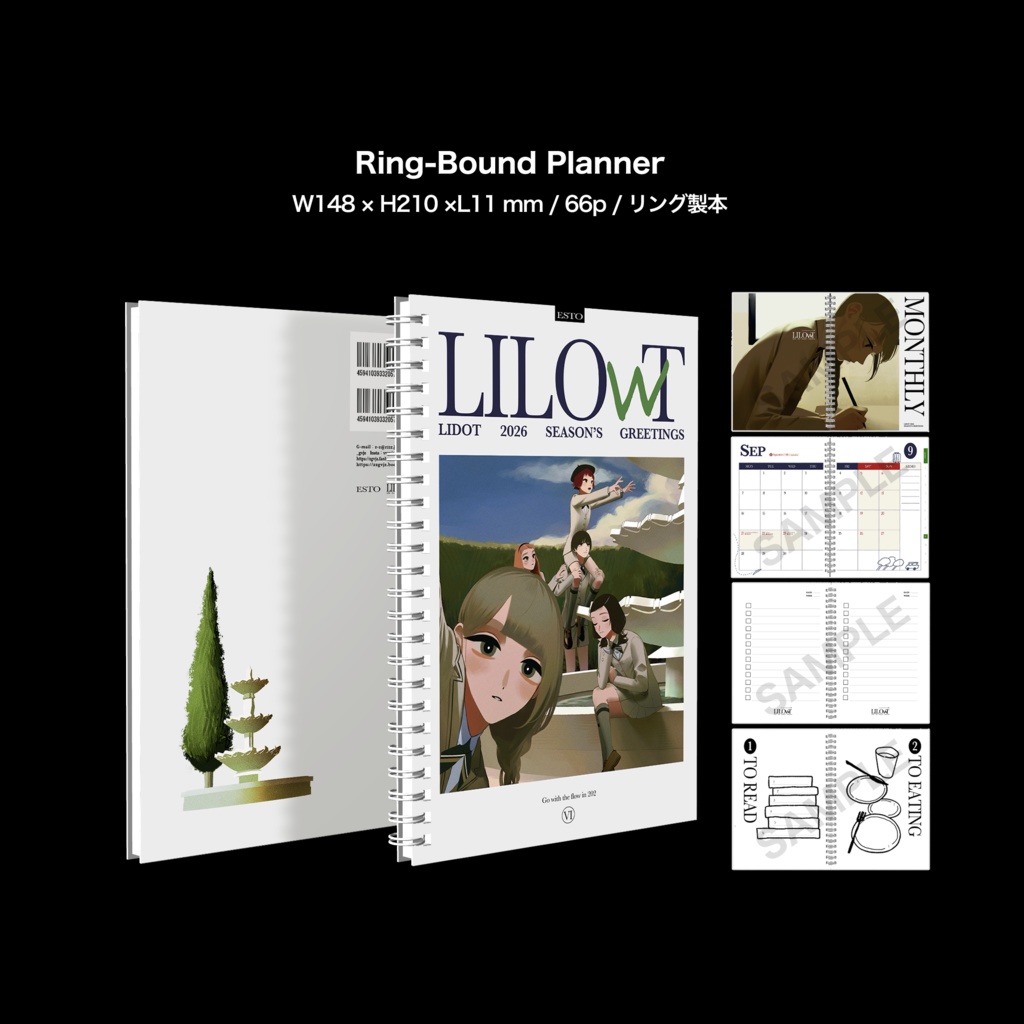LIDOT 2026 VALUE SET -'LILOWT'+'LIDOT ARCHIVES'+Special Postcard