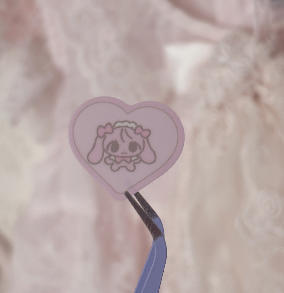 ♡Sweet maid Sticker(pastel pink/pastel blue)♡