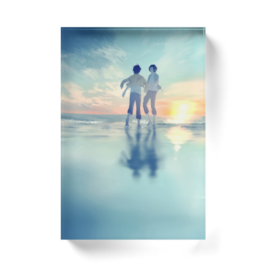 じろさぶ アクリルブロック クリアver.