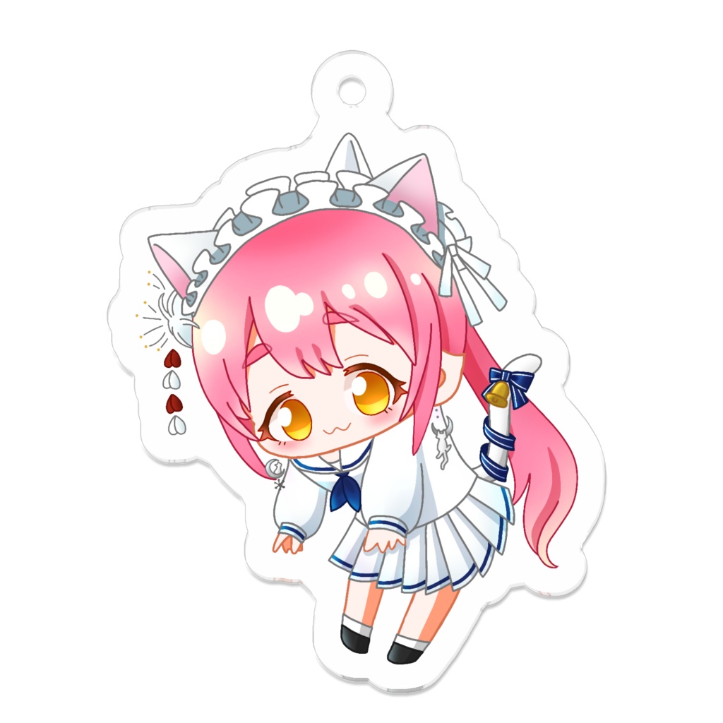 ざぴら娘♂つままれキーホルダー