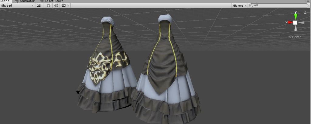 イフ・ザ・フラット想定ドレス「プレリュード」(一部素体付き)