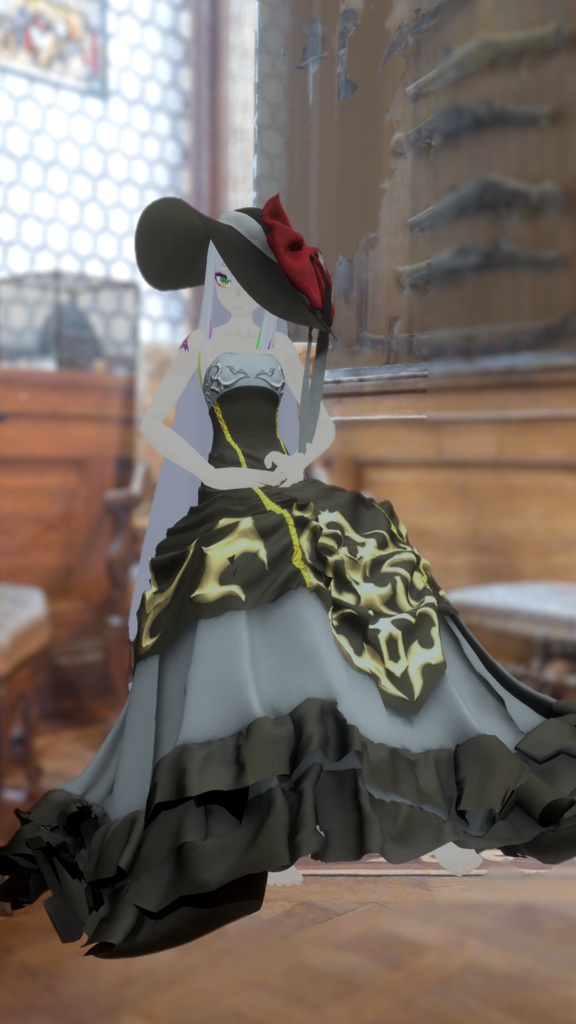 イフ・ザ・フラット想定ドレス「プレリュード」(一部素体付き)