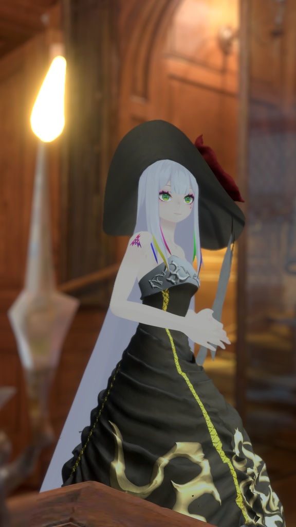 イフ・ザ・フラット想定ドレス「プレリュード」(一部素体付き)