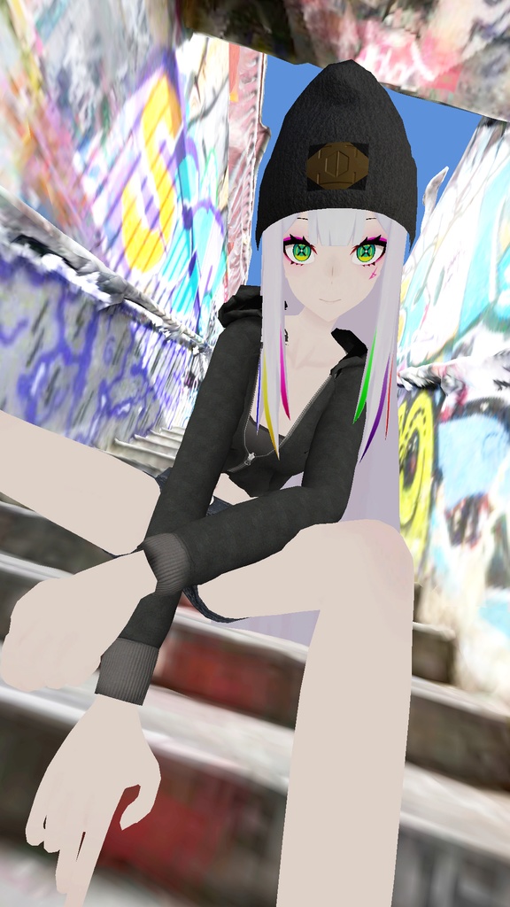 イフ・ザ・フラット想定「ビーニー&フーディー」(一部素体付き)