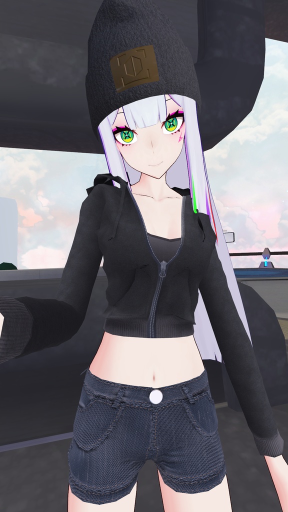 イフ・ザ・フラット想定「ビーニー&フーディー」(一部素体付き)