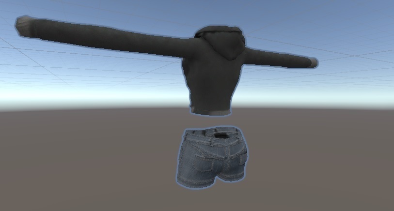 イフ・ザ・フラット想定「ビーニー&フーディー」(一部素体付き)