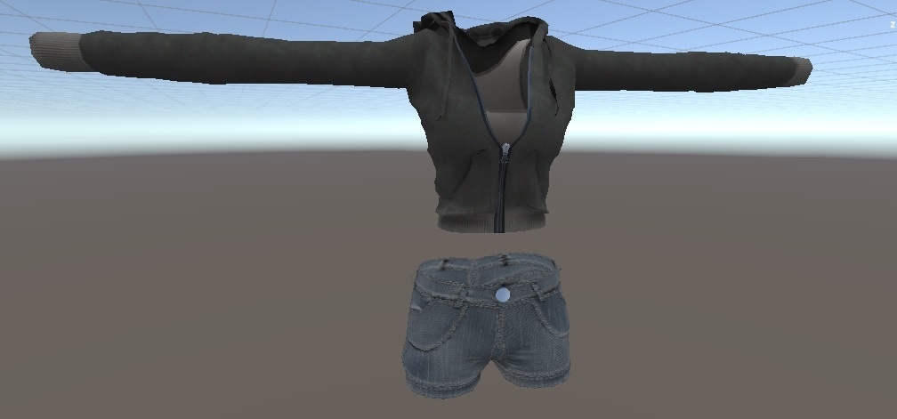 イフ・ザ・フラット想定「ビーニー&フーディー」(一部素体付き)