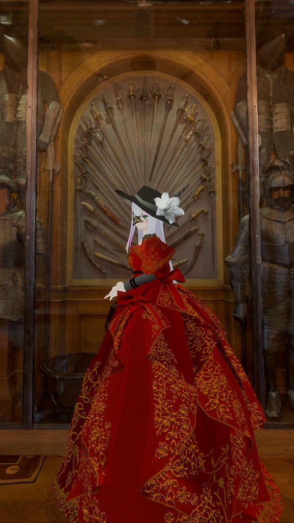 イフ・ザ・フラット想定ドレス「オーバーチュア」(一部素体付き)