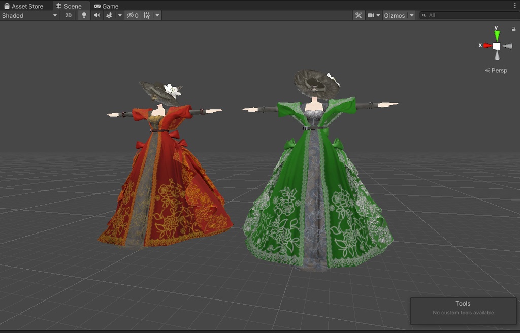 イフ・ザ・フラット想定ドレス「オーバーチュア」(一部素体付き)