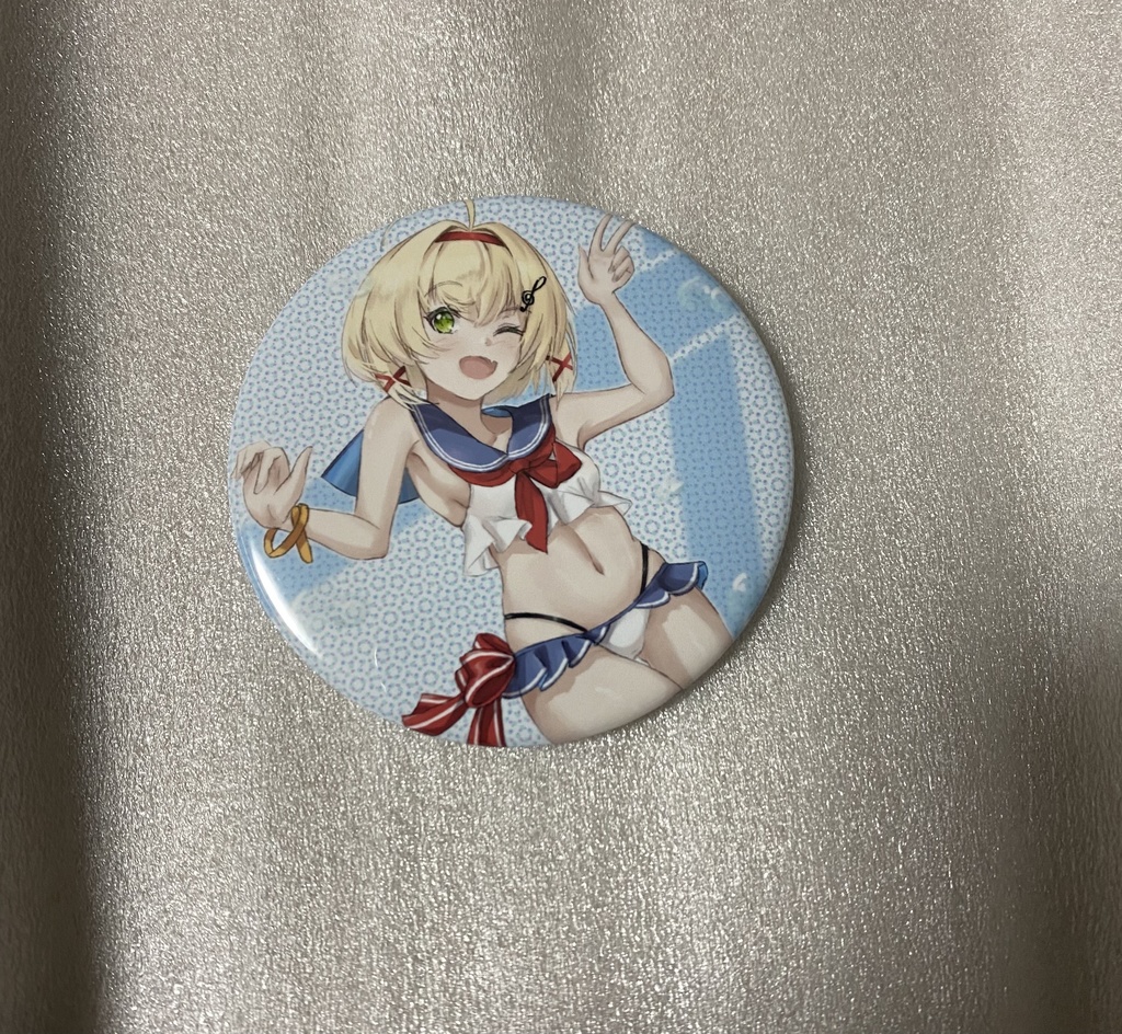 セーラー水着サウサンプトン 缶バッジ