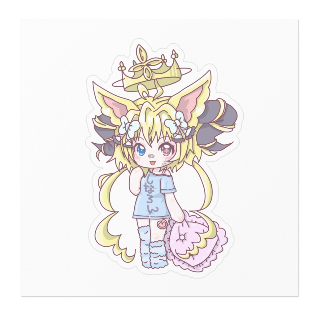 ダイカットステッカー(パジャマ)