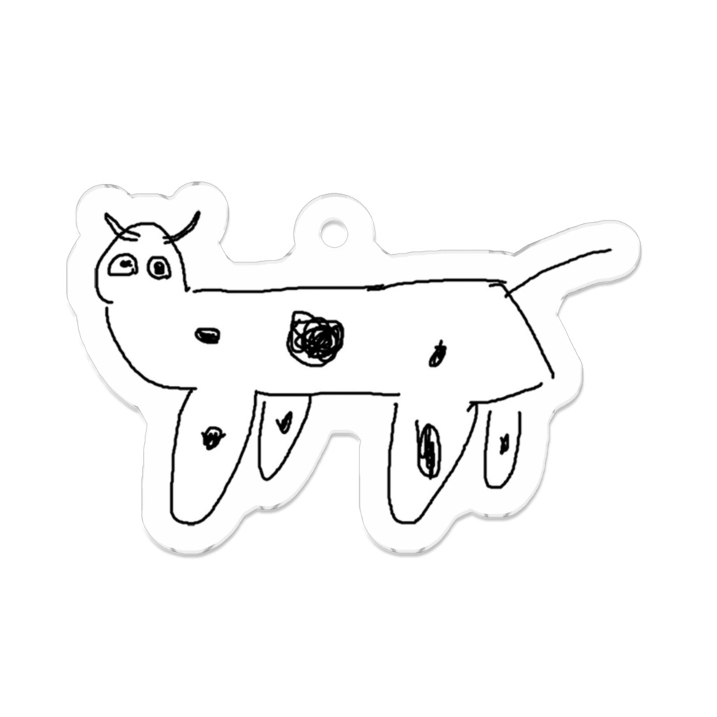 ト音記号くんアクリルキーホルダー