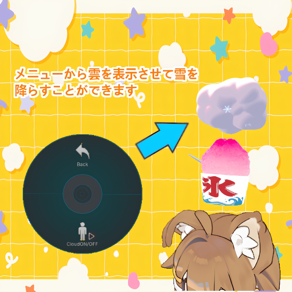 【VRChat】頭を冷やそう!かき氷ヘイロー