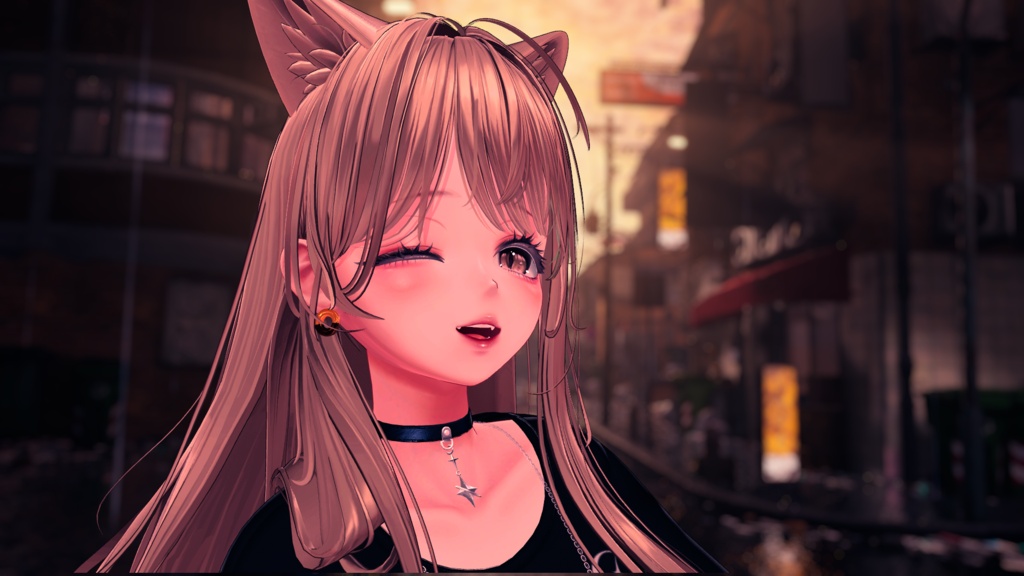 【MA・8アバター対応】Donut Earring - ドーナツイヤリング -