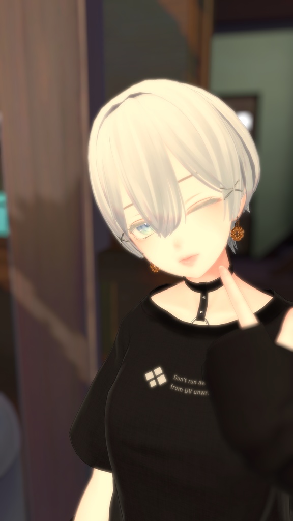 【MA・5アバター対応】Donut Earring - ドーナツイヤリング -