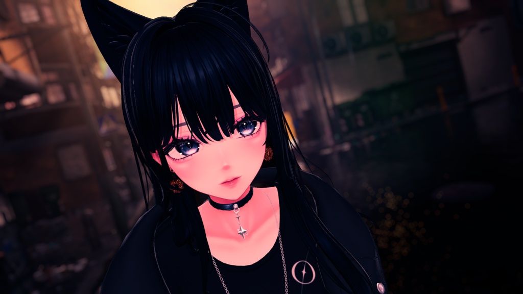 【MA・8アバター対応】Donut Earring - ドーナツイヤリング -