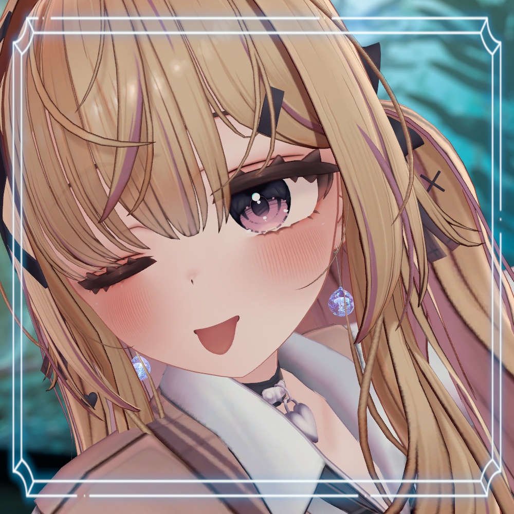 【MA対応】クラゲの夢雫 - Jellyfish Drop Earring -