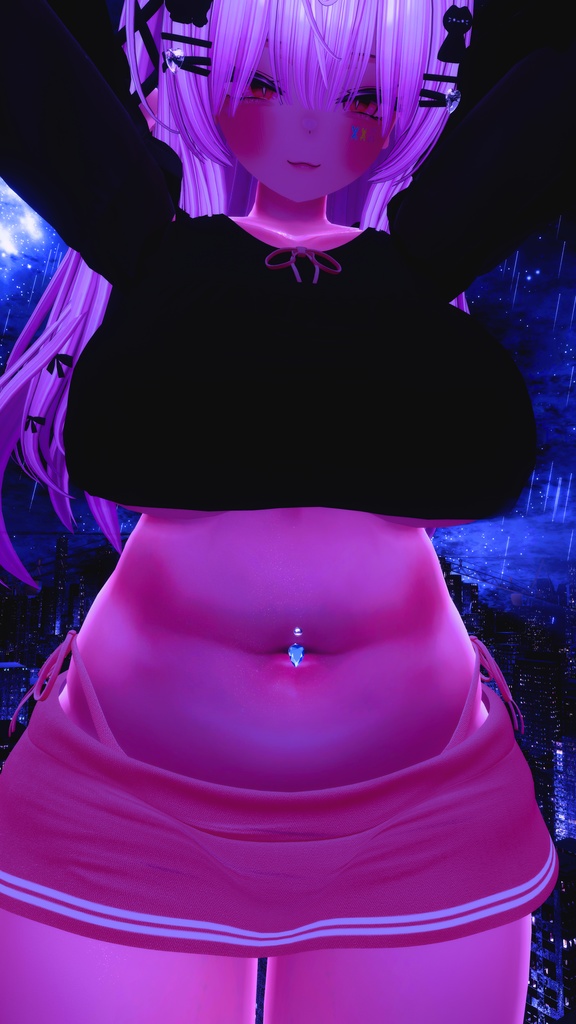 BLACKFRIDAYSALE! 500→300 イチゴ対応 へそピアス jewelry piercing 【MA対応】