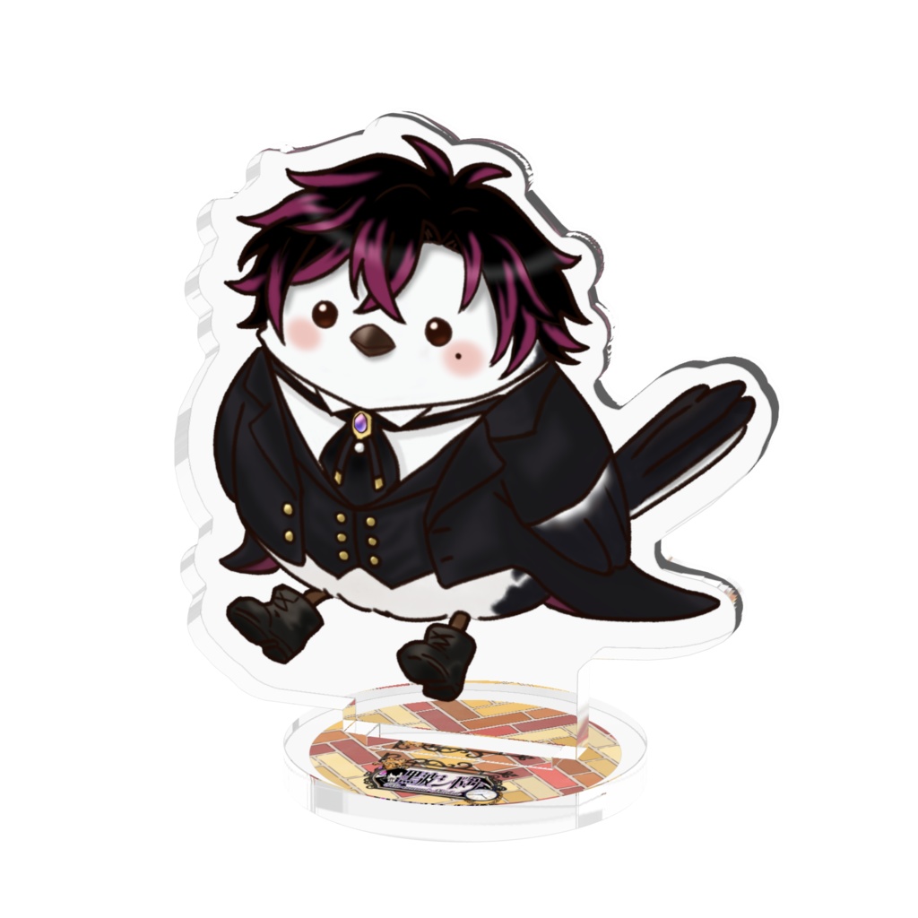 黒波シドウ×シマエナガ　アクリルスタンド