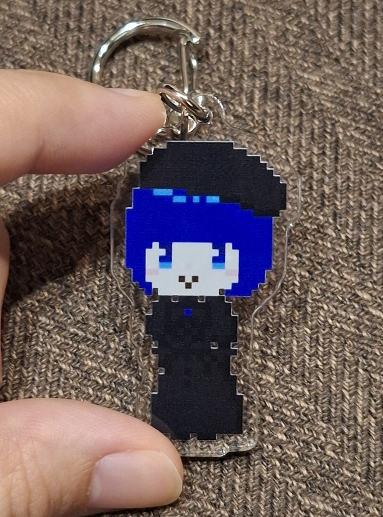 マギーリリードットアクリルキーホルダー
