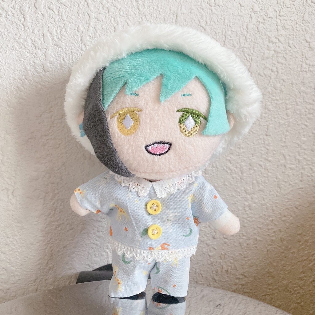 水色のパジャマ