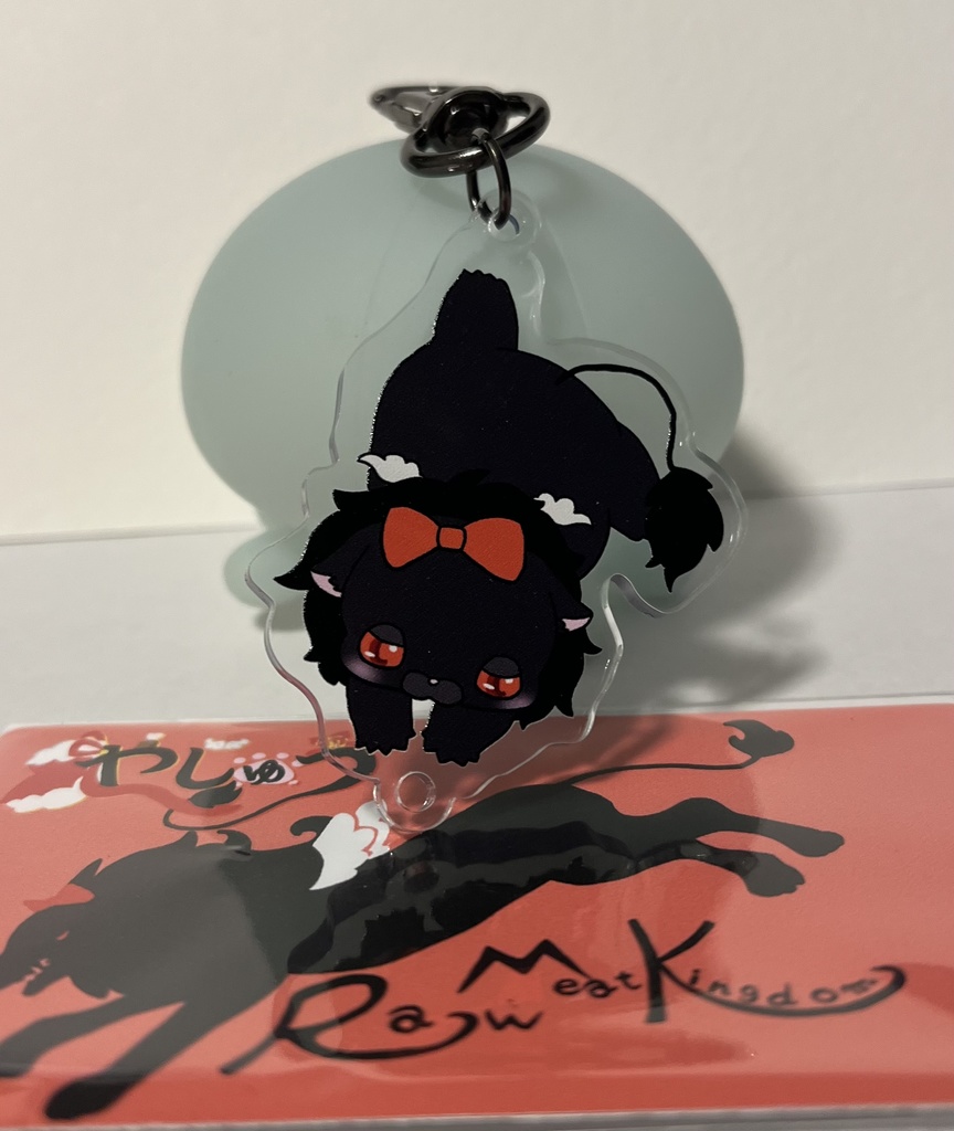 繋がるアクキー【50mm×50mm】(逆さづり 僕ver.)