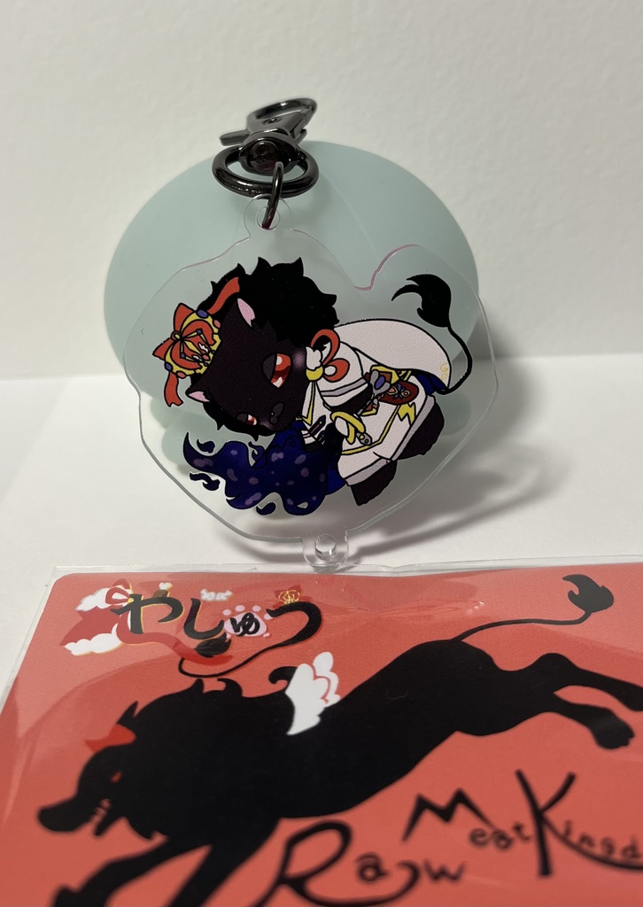 繋がるアクキー【50mm×50mm】(魔剣 僕ver.)